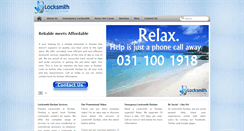 Desktop Screenshot of locksmithdurban.com